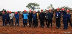 中铁九局：江西赣州高铁新区西站周边市政道路及配套II标正式开建