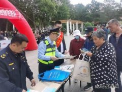 布尔津执法大队：积极开展防灾减灾宣传活动